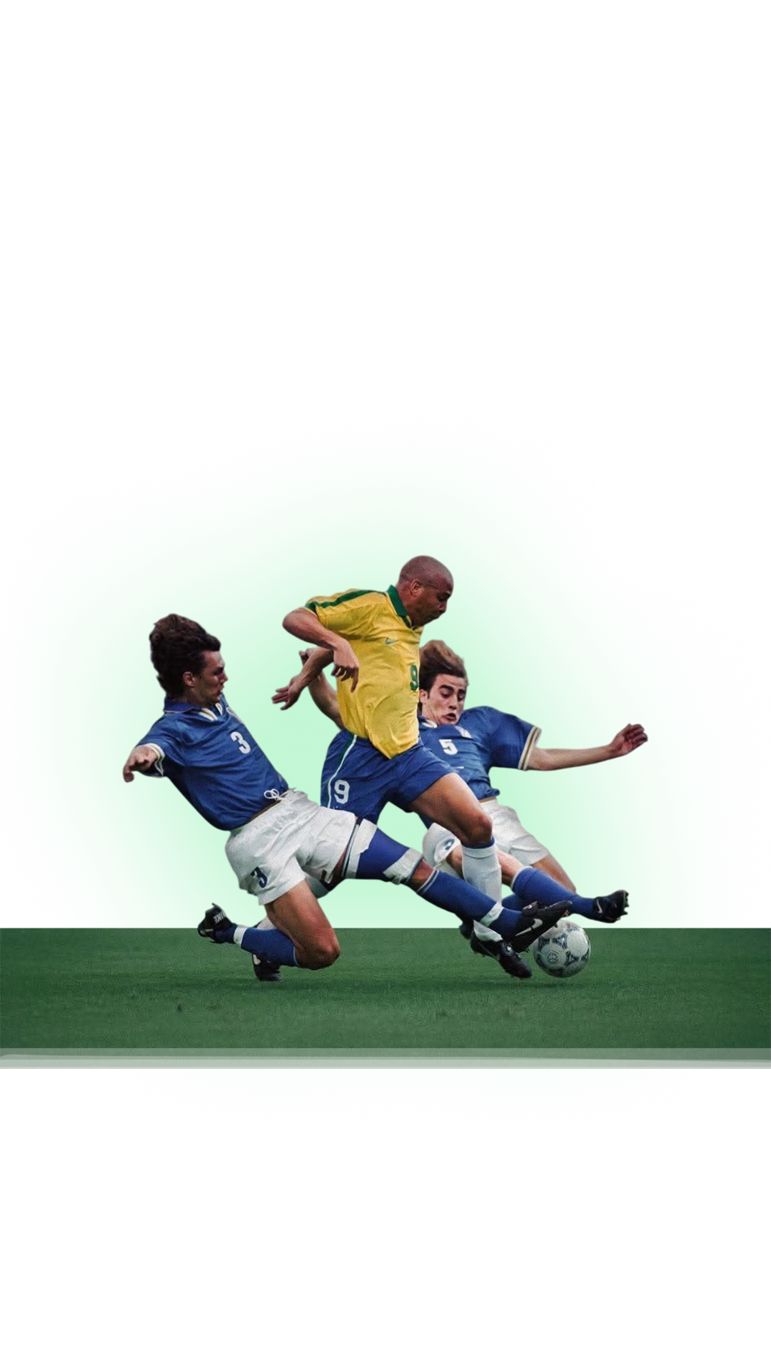 Atleta enfrentando marcação — pressão dentro de campo
